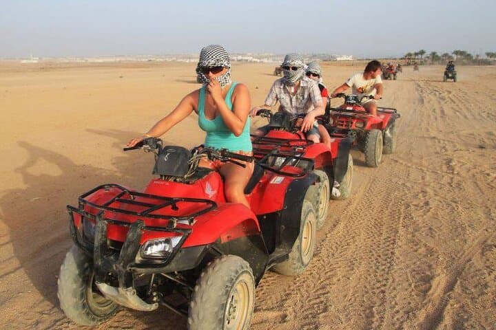 Hurghada Desert Safari: Quad Biking, Jeep Tour & Bedouin Dinner Under the Stars photo 5