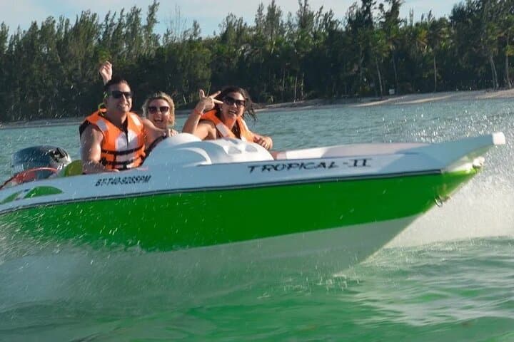 Experience the Thrill: Punta Cana Speed Boat and Snorkeling Adventure photo 2