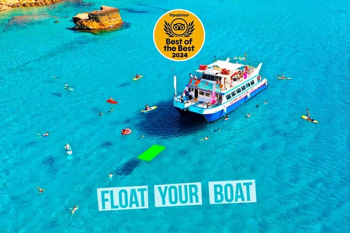 Ibiza 6-Hour Beach Hopping Catamaran Cruise with Paddleboards, Snorkel & Food photo 1
