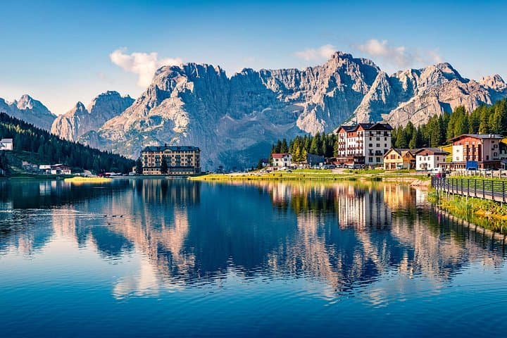 Day Trip to the Dolomites from Venice: Lake Misurina, Tre Cime & Cortina