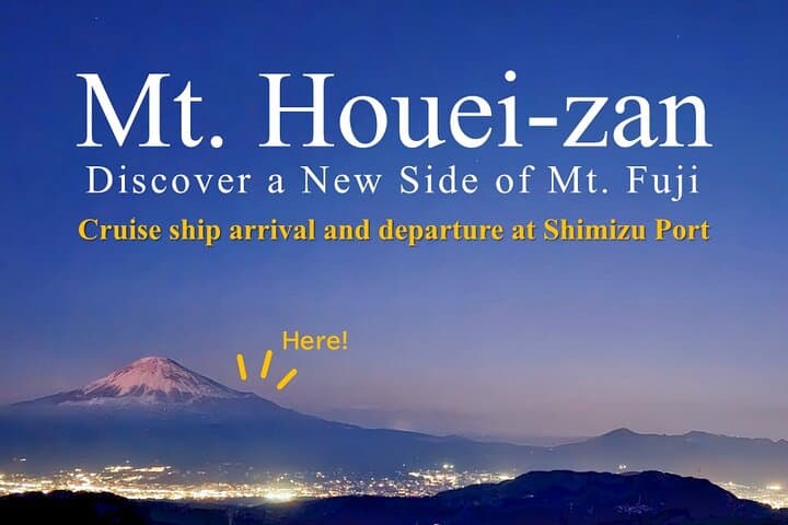 Hike Mount Fuji’s Hoei Crater: Half-Day Trek from Shimizu Port photo 1
