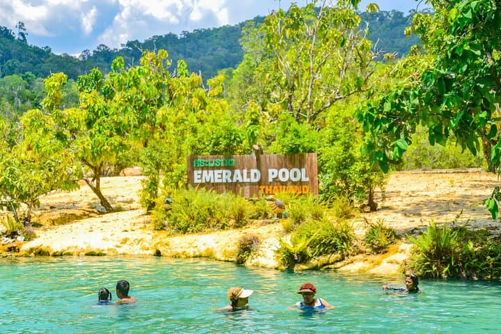 Krabi Jungle Escape: Emerald Pool, Hot Springs & Tiger Cave Temple Day Tour