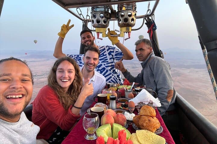 Sunrise Hot Air Balloon Over Marrakech with Traditional Breakfast photo 2