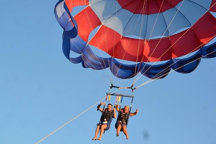 Orange Bay VIP Boat Trip & Parasailing from Hurghada — Red Sea Snorkel & Beach Day photo 2