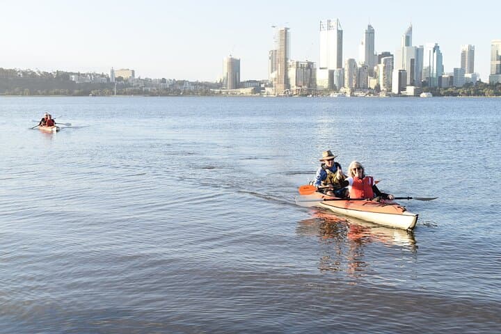 Evening City Lights Kayak Tour South Perth — Swan River Sunset Paddle photo 4