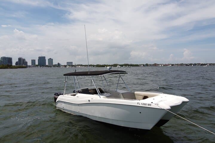 Private 27ft Miami Catamaran: 3-Hour Biscayne Bay Charter photo 4