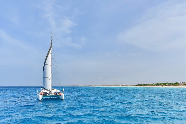 Private Half-Day Catamaran Cruise Along Sal Island's Santa Maria Coast photo 3