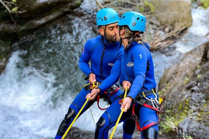 Madeira Canyoning Adventure: Rappels, Waterfall Jumps & Emerald Pools