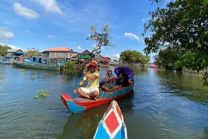 Kayak the Flooded Forests of Kampong Phluk on Tonle Sap Lake