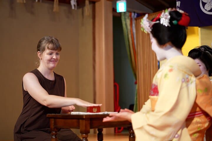 Authentic Maiko Evening and Kaiseki Dinner at Kyoto Noh Stage photo 5