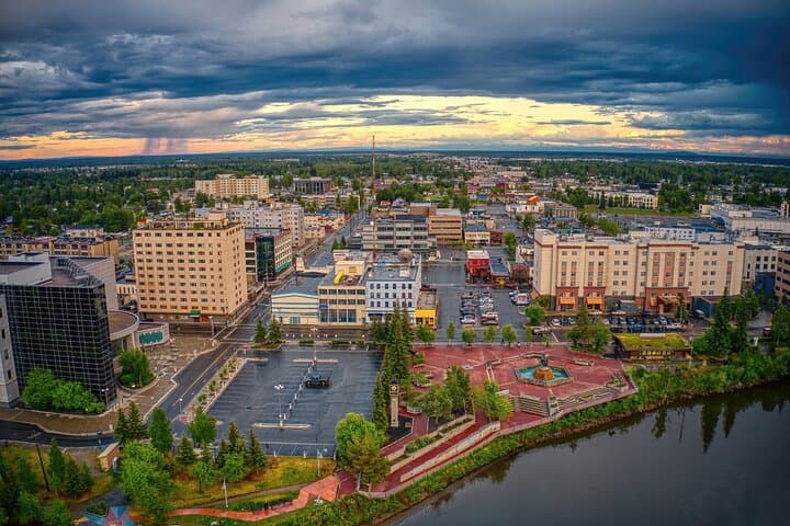 Bus Tour in Fairbanks, Alaska