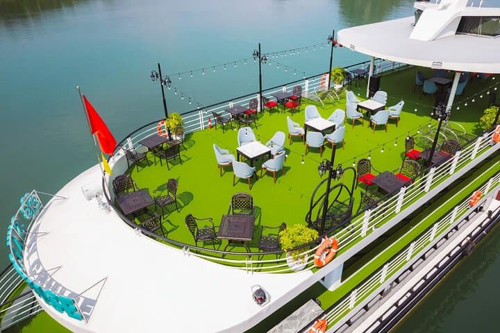 Halong Bay Day Cruise on Sky Cruise — Jacuzzi, Kayaking & Buffet from Hanoi photo 5