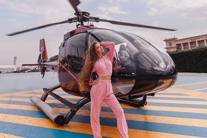 Dubai Helicopter Ride: Aerial Tour Over Burj Khalifa, Palm Jumeirah & The World