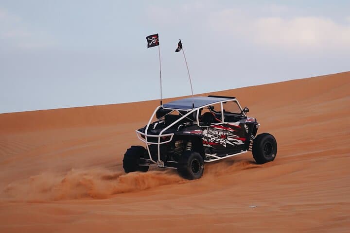 Dubai Desert Buggy Adventure with Dinner & Live Arabic Shows