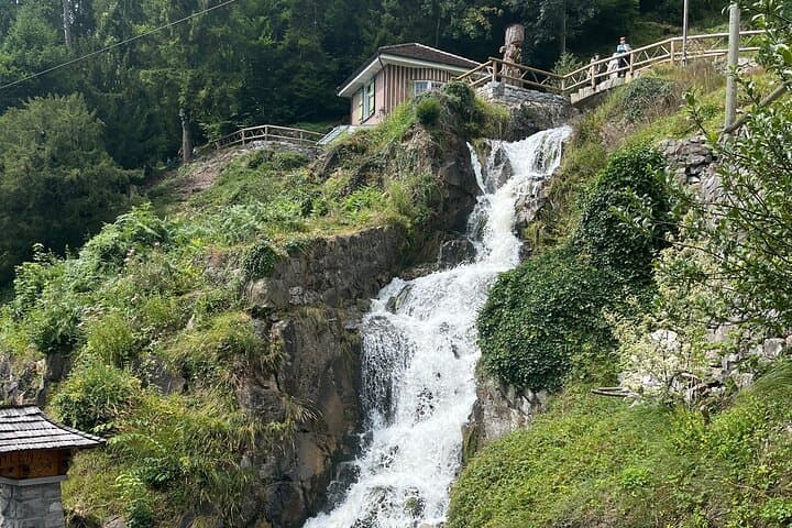 Private Pilatus, Aare Gorge & St. Beatus Caves Day Tour from Basel photo 3