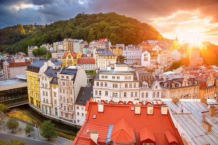 Karlovy Vary Day Trip from Prague: Spa Springs, Diana Tower & Local Culture