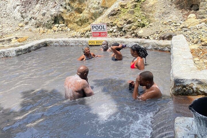 St Lucia Drive-In Sulphur Springs Volcano, Mud Bath & Waterfall Tour photo 3