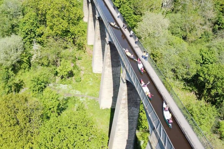 Canoe the Pontcysyllte Aqueduct — Paddle 126 ft Above the Dee in Llangollen photo 5