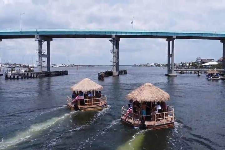 Private Tiki Cruise from Fort Myers Beach: Sunset, Shells, and Shallow-Water Sightseeing photo 1