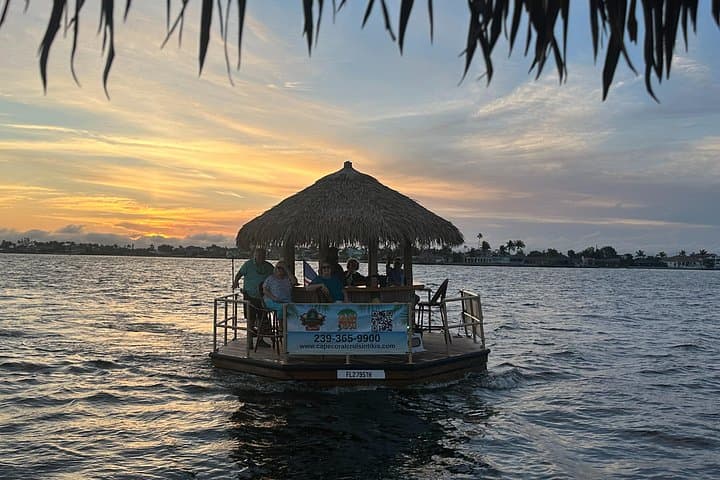 Private Tiki Cruise from Fort Myers Beach: Sunset, Shells, and Shallow-Water Sightseeing photo 4