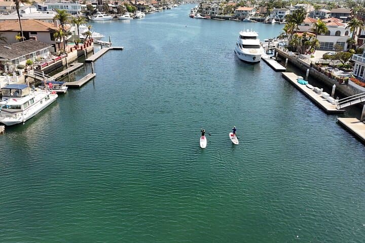 Glide Huntington Harbour: 90-Minute Guided Stand Up Paddleboard Tour photo 4
