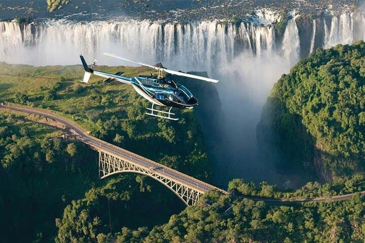 Victoria Falls Helicopter Tour: 30-Min Scenic Flight Over Zambezi & Batoka Gorge photo 4