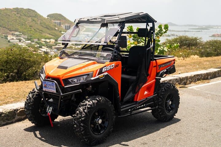 Sint Maarten 2-Seater UTV Rental: Drive the Island Your Way