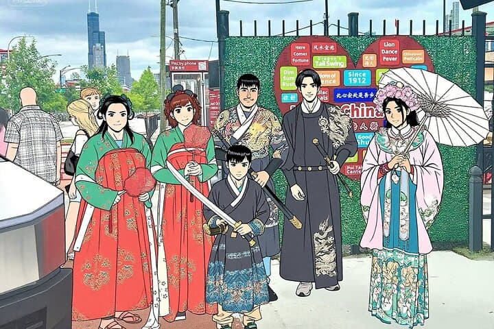 Try Hanfu in Chicago's Chinatown: Traditional Chinese Costume Experience photo 2