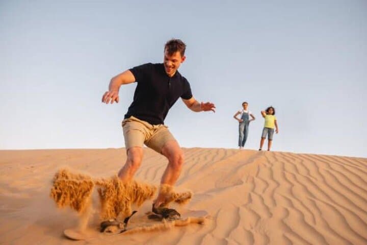 Dubai Desert Safari: Dune Bashing, Sandboarding & Live BBQ Shows photo 2