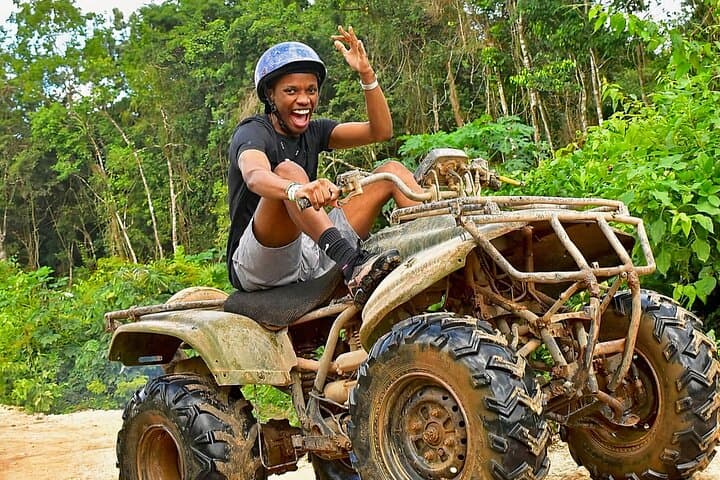 Tulum Jungle Adventure: ATVs, 5 Ziplines & Cenote Swim