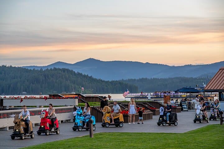 Twilight Rydables Guided Tour: Evening Lake Lights in Coeur d'Alene photo 5
