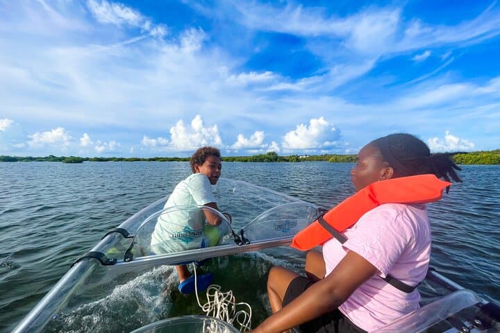 Clear-Bottom Mangrove Boat Tour — North Creek, Grand Turk photo 5