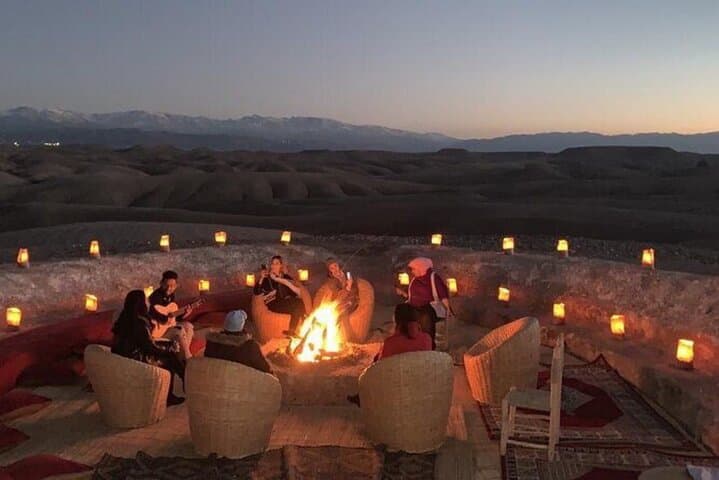 Agafay Desert Dinner, Quad Bike and Sunset Camel Ride from Marrakech photo 5