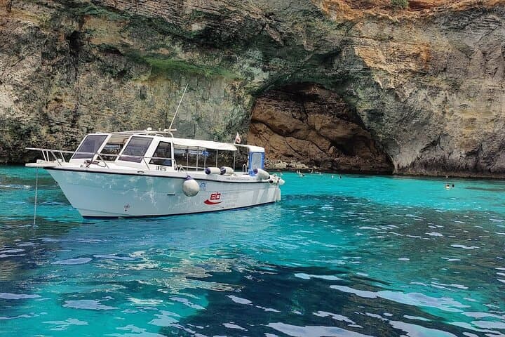 Private Boat Charter to Comino Blue Lagoon & Caves — 3-Hour Trip from Malta or Gozo photo 4
