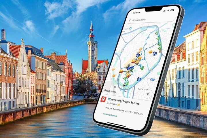Self-Guided Secrets Tour Bruges — Explore & Miss Nothing on a Mapped Walking Route