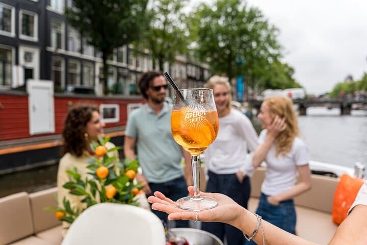 Amsterdam Aperol Spritz Cruise: Canal Tour with Italian Bites photo 6