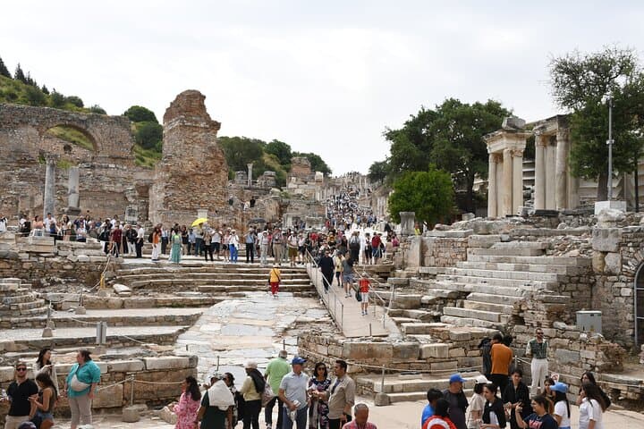 Kusadasi to Ephesus: Pigeon Island, Temple of Artemis & Local Lunch photo 3