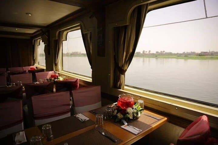 Nile Dinner Cruise in Cairo: Evening Buffet, Tanoura & Belly Dance on the River photo 2