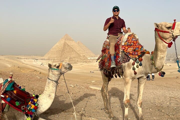 Giza Pyramids & Great Sphinx Private Tour — Camel Ride and Saqqara Highlights photo 5