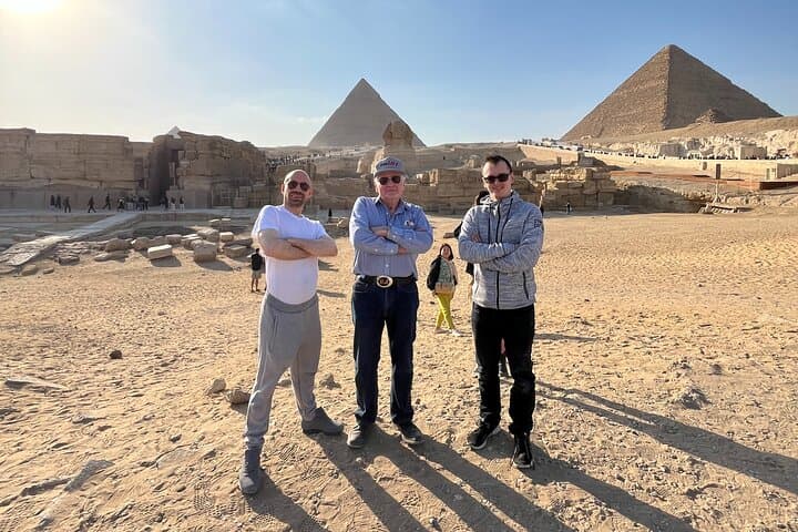 Giza Pyramids & Great Sphinx Private Tour — Camel Ride and Saqqara Highlights photo 2