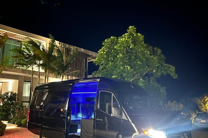 Luxury Private Car Service — Mercedes-Benz Sprinter Van Transfers in Providenciales