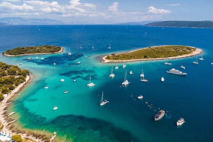 Blue Lagoon & Šolta Day Cruise from Split — Swim, Snorkel, Lunch Included