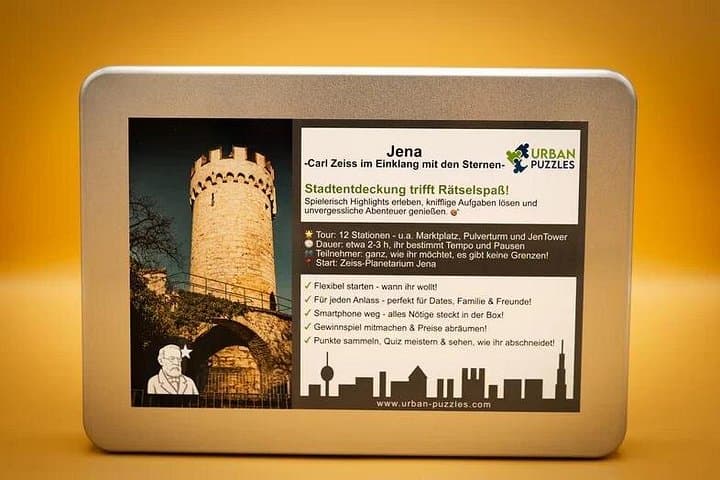 Jena Puzzle Tour: Carl Zeiss 'Harmony with the Stars' City Game photo 4