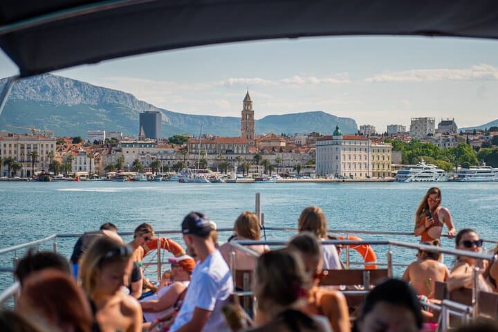 Split Riviera Sunset Cruise: Diocletian's Palace & Marjan Views photo 2