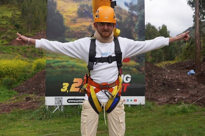 Slingshot o Superman: 130m Human Slingshot Experience Near Cusco photo 5