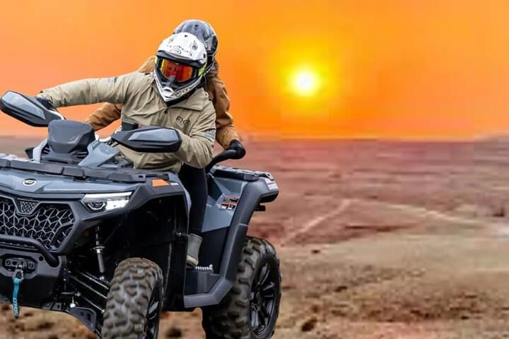 Agafay Desert Sunset: Quad Biking, Camel Ride, Dinner & Berber Show from Marrakech