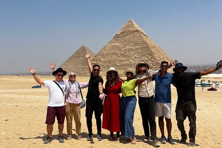Private Giza Pyramids Tour: Inside Pyramid, Sphinx, Camel Ride & Traditional Lunch photo 3
