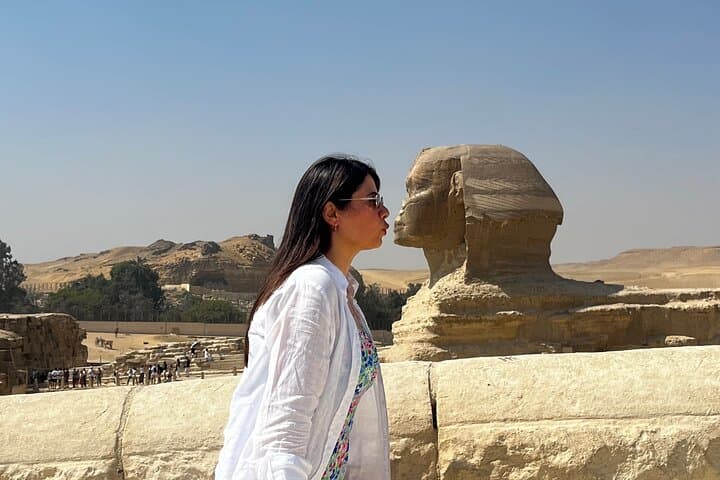Private Giza Pyramids Tour: Inside Pyramid, Sphinx, Camel Ride & Traditional Lunch photo 6