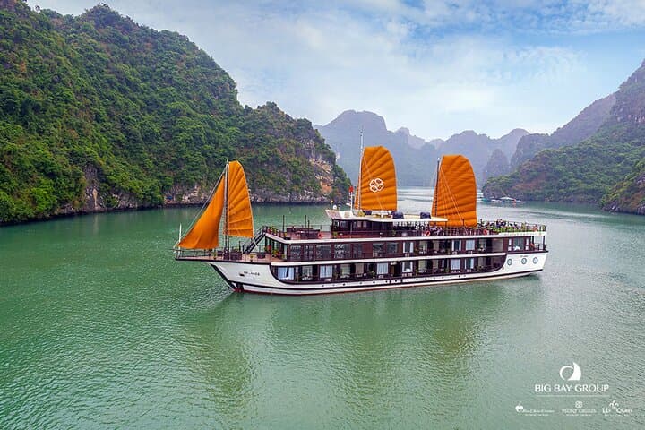 Peony Cruises 2-Day Luxury Halong & Lan Ha Bay Cruise