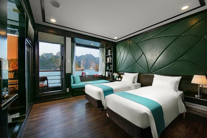 Peony Cruises 2-Day Luxury Halong & Lan Ha Bay Cruise photo 4